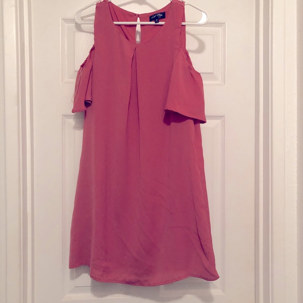 Love reign off the shoulder dress